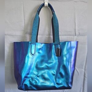 Coach iridescent tote
